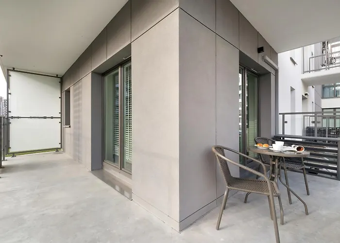 Nowoczesne Z Parkingiem & Balkonem By Renters Apartman *