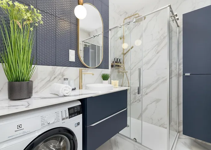 Nowoczesne Z Parkingiem & Balkonem By Renters Apartman